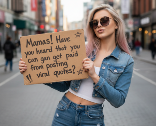 How to Start and Make Money From a Quote Page cover photo collage