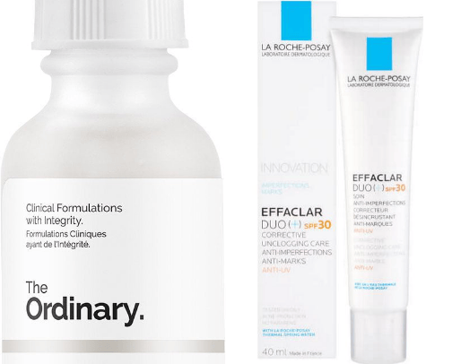 Skincare cover photo collage