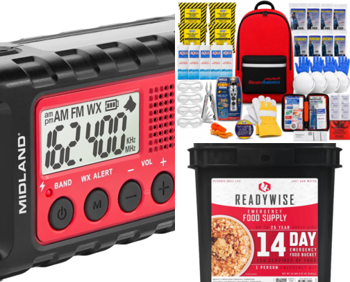 Disaster Supplies cover photo collage