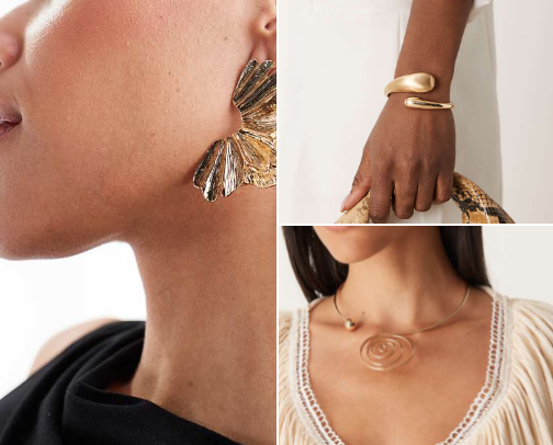 Golden Girl Jewelry Collection.💛✨ cover photo collage
