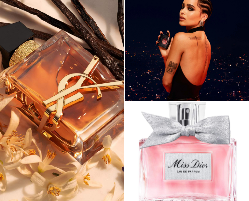 MUST-HAVE parfumes cover photo collage