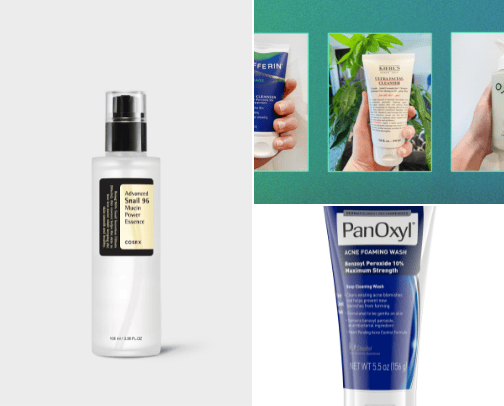 what you need to clear your acne cover photo collage