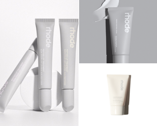 🤍 Rhode Skincare Collection cover photo collage
