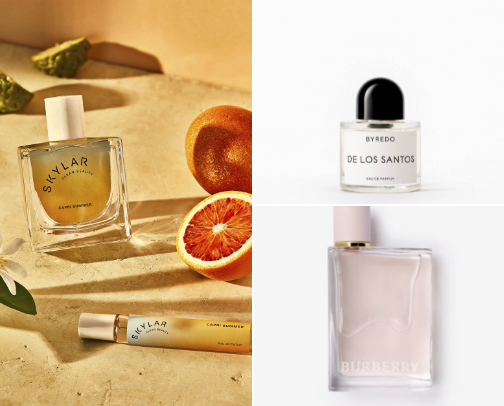 Alluring Perfumes' cover photo collage