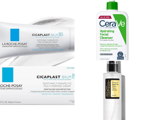 Skincare Things I Keep Going Back To cover photo collage