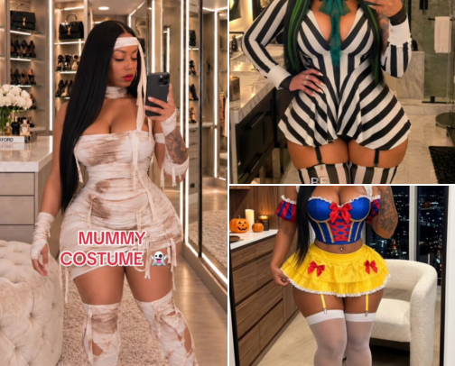 HALLOWEEN COSTUMES 🎃🎃 cover photo collage