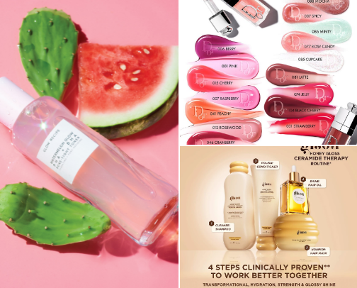 My favorite beauty recs cover photo collage