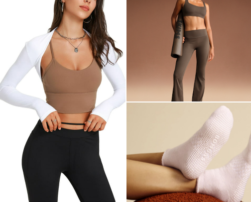 Pilates Mom Core 💖 cover photo collage