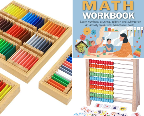 Montessori Materials cover photo collage