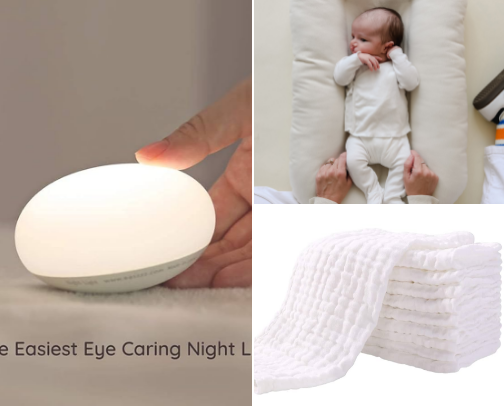 newborn must haves🍼 cover photo collage