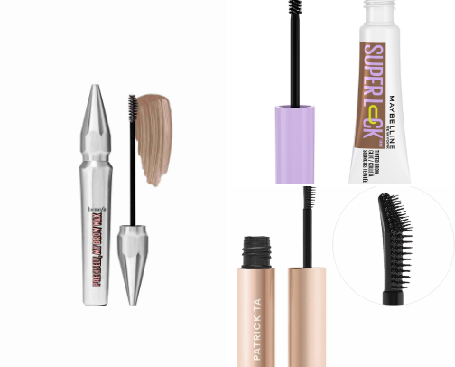 Eyebrow Products! cover photo collage