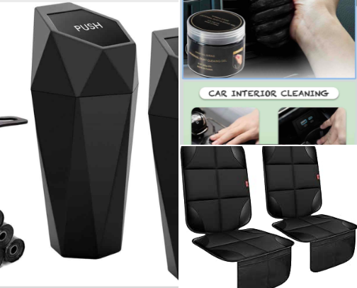 Mom car essentials cover photo collage