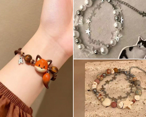 trendy jewellery cover photo collage
