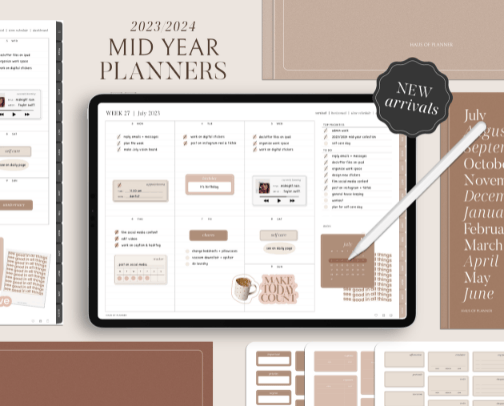 Get Your Stuff In Order | Digital Planners + To Do Lists cover photo collage
