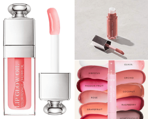 lip gloss <3 cover photo collage
