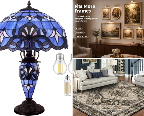 Every corner has a story, starting with the décor. cover photo collage