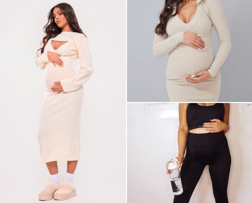 Maternity wear but make it fashion ✨️ 👌 cover photo collage