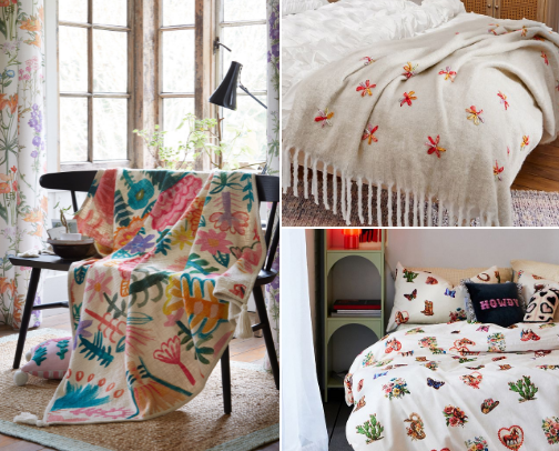 Beautiful Bedding for Autumn 2025 cover photo collage