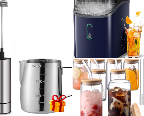 Coffee Essentials For An At Home Coffee Bar☕️ cover photo collage