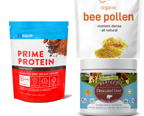 Nutritious Powder Supplements cover photo collage