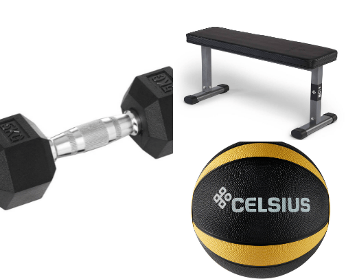 Home Gym Motivation cover photo collage