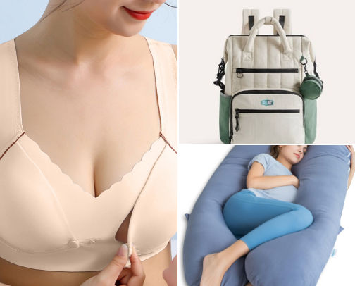 The Ultimate New Mom Survival Guide ✨  Everything Mom & Baby Actually Need cover photo collage
