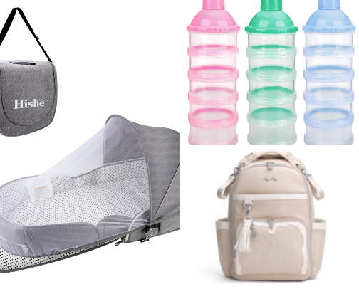 Baby essentials that make life easier cover photo collage