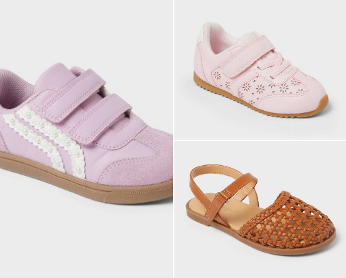 Target Spring Toddler Shoes cover photo collage