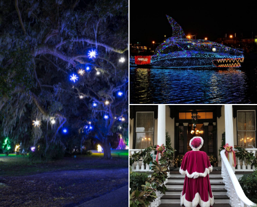 Wilmington’s Best Holiday Events 2025 cover photo collage
