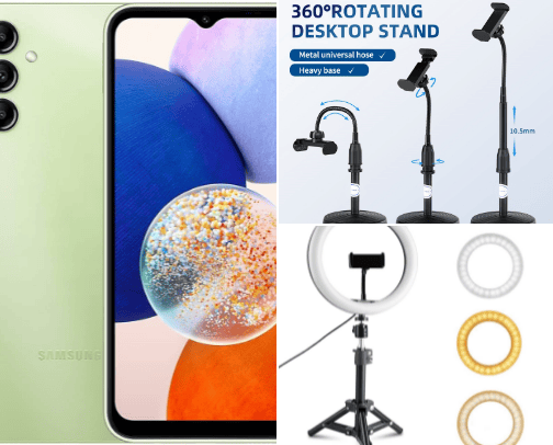 Spill alat konten  untuk pemula cover photo collage