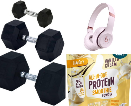 BEST gym products cover photo collage