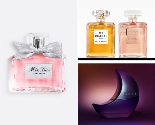 Favourite body mists and perfumes !! cover photo collage