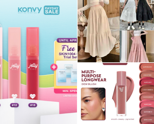 My favorite beauty recs cover photo collage
