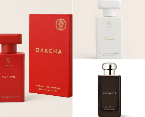 Perfumes I love cover photo collage