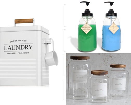 Laundry Detergent Dispensers That Finally Stopped the Sticky Drip on My Shelf cover photo collage