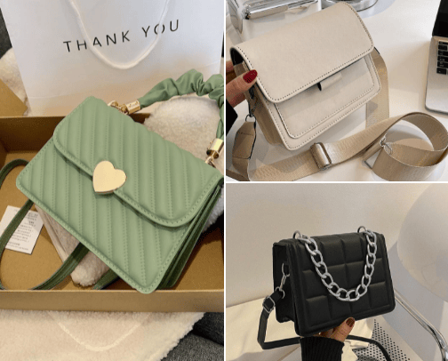 Bags cover photo collage