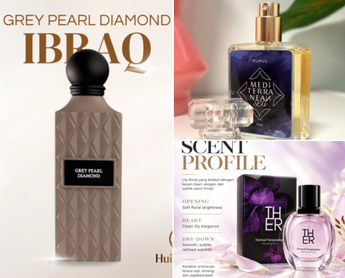 Everyday Luxury Fragrances cover photo collage
