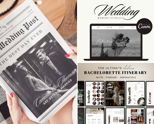 Unique Wedding Ideas to Elevate Your Day cover photo collage