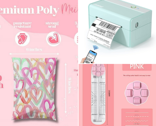 Boss Babe- Small Business Recs cover photo collage