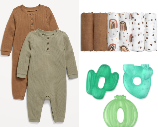 Baby Items cover photo collage