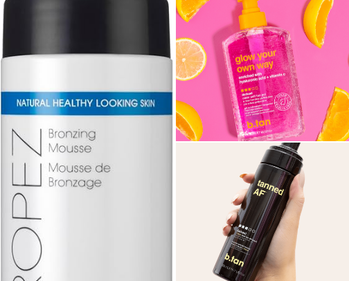 Glow Goals: My Top Self-Tanners as a Spray Tan Artist cover photo collage