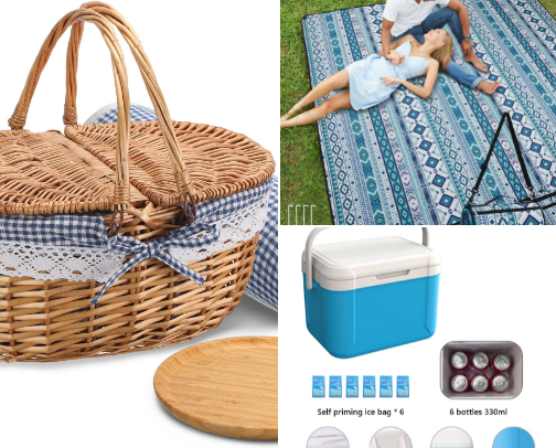 Picnic Perfect 🍽 cover photo collage