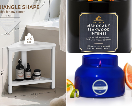 The Ultimate Cozy Bathroom Essentials You'll Love💗💗🤭 cover photo collage