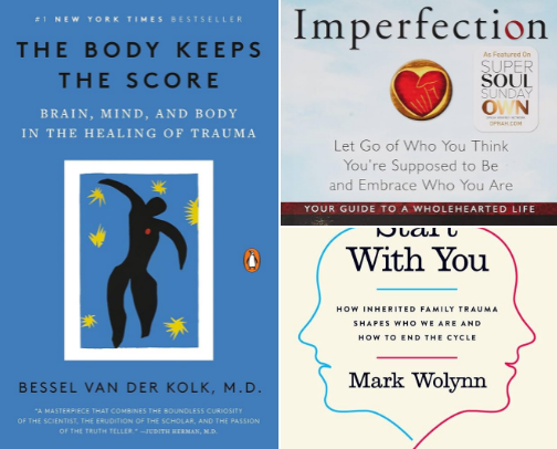 🌿 Life-Changing Healing Books for Trauma, Self-Compassion & Inner Peace cover photo collage