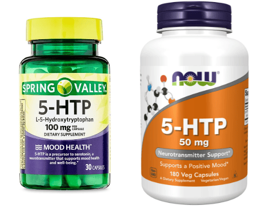 "5-HTP: Elevate Your Mood Naturally" cover photo collage