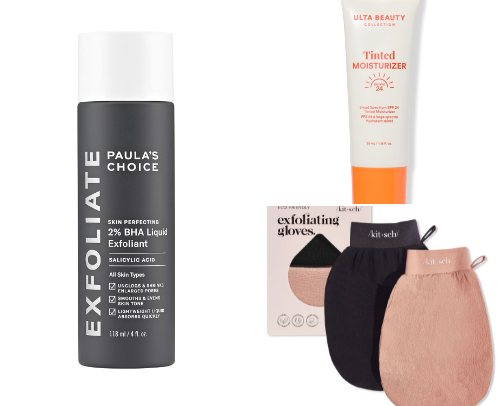 Glow Up Essentials Checklist cover photo collage