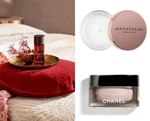 "My favorite cosmetics of 2024." cover photo collage