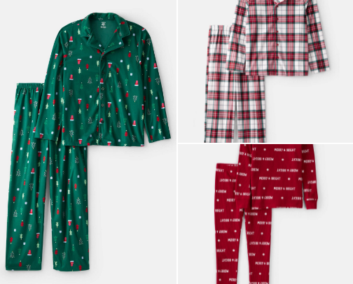 Christmas Clothes and PJs! cover photo collage