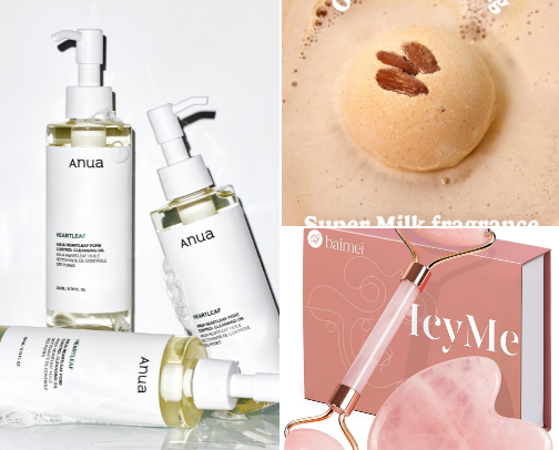 My Cozy Night-In Lineup 🧖🏼‍♀️✨ cover photo collage