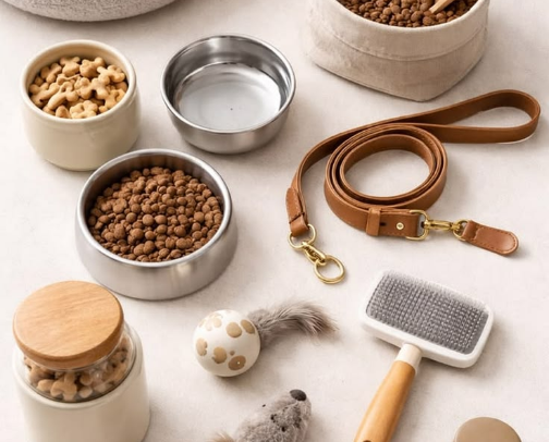 First-Time Furmom Essentials: Everything Your Pet Needs cover photo collage